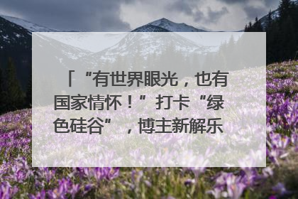 “有世界眼光，也有国家情怀！”打卡“绿色硅谷”，博主新解乐山｜网络名人四川行