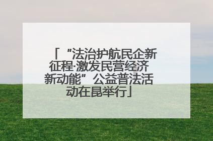 “法治护航民企新征程·激发民营经济新动能”公益普法活动在昆举行