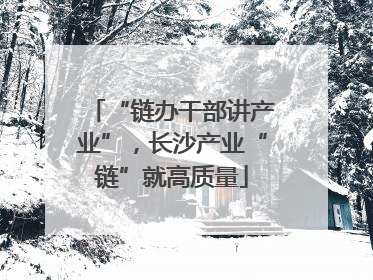 “链办干部讲产业”，长沙产业“链”就高质量