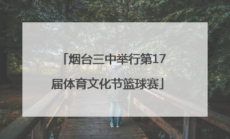 烟台三中举行第17届体育文化节篮球赛