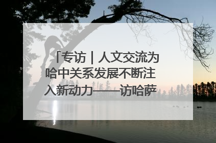 专访｜人文交流为哈中关系发展不断注入新动力——访哈萨克斯坦文化与信息部部长巴拉耶娃
