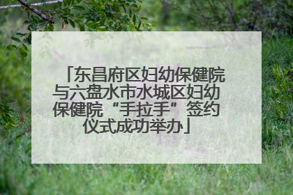 东昌府区妇幼保健院与六盘水市水城区妇幼保健院“手拉手”签约仪式成功举办