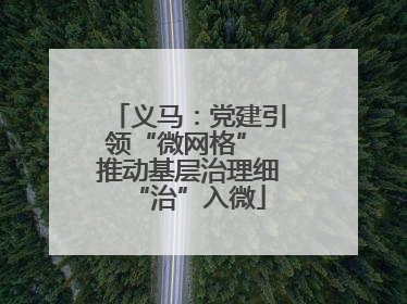 义马：党建引领“微网格” 推动基层治理细“治”入微