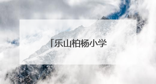 乐山柏杨小学让中华优秀传统文化代代相传