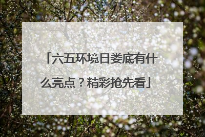 六五环境日娄底有什么亮点？精彩抢先看