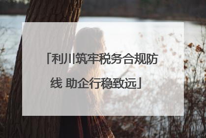 利川筑牢税务合规防线 助企行稳致远