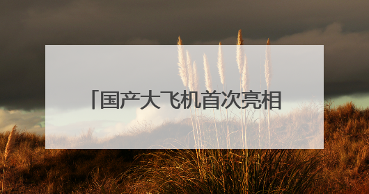 国产大飞机首次亮相支线机场南航C919成功首航广州-南阳