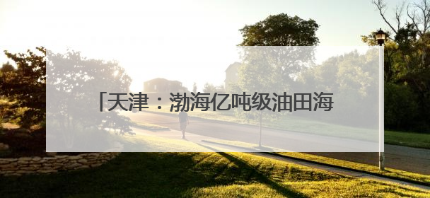 天津：渤海亿吨级油田海上平台陆地建造工作收官