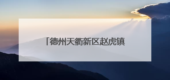 德州天衢新区赵虎镇：抢收抢种同推进，筑牢“三夏”生产防线