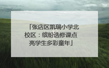 张店区凯瑞小学北校区：缤纷选修课点亮学生多彩童年