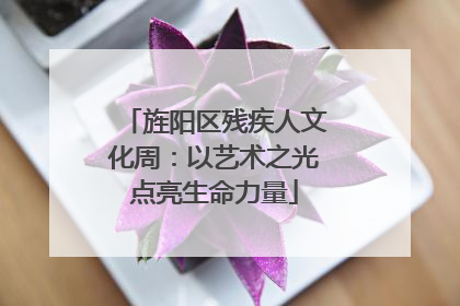 旌阳区残疾人文化周：以艺术之光点亮生命力量