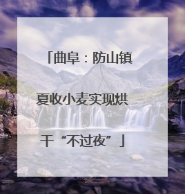 曲阜：防山镇夏收小麦实现烘干“不过夜”