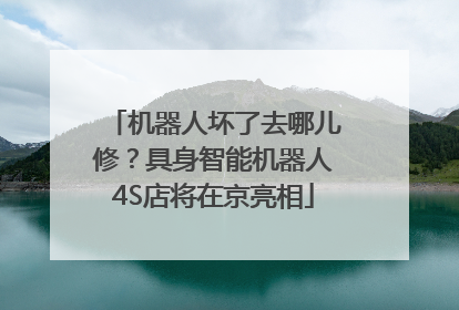 机器人坏了去哪儿修？具身智能机器人4S店将在京亮相