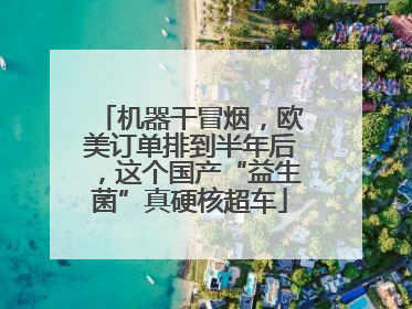 机器干冒烟，欧美订单排到半年后，这个国产“益生菌”真硬核超车
