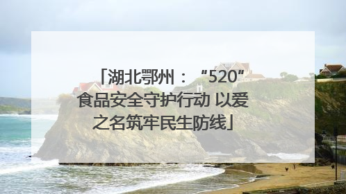 湖北鄂州：“520”食品安全守护行动 以爱之名筑牢民生防线