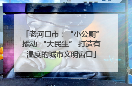 老河口市：“小公厕” 撬动 “大民生” 打造有温度的城市文明窗口