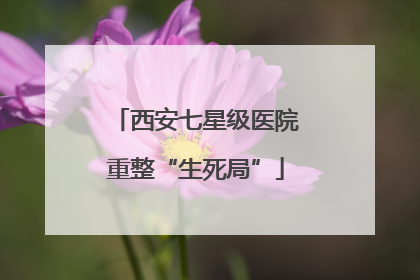 西安七星级医院重整“生死局”