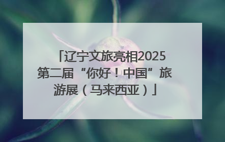 辽宁文旅亮相2025第二届“你好！中国”旅游展（马来西亚）