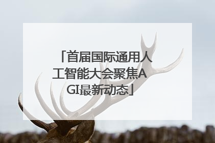 首届国际通用人工智能大会聚焦AGI最新动态