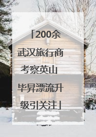 200余武汉旅行商考察英山 毕昇漂流升级引关注