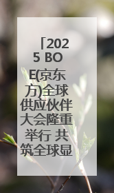 2025 BOE(京东方)全球供应伙伴大会隆重举行 共筑全球显示产业共生共赢新格局