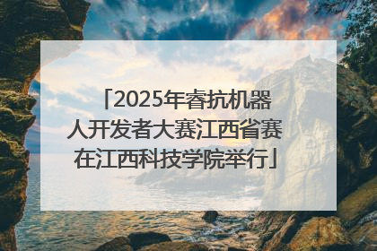 2025年睿抗机器人开发者大赛江西省赛在江西科技学院举行