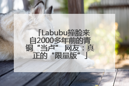 Labubu撞脸来自2000多年前的青铜“当卢” 网友：真正的“限量版”